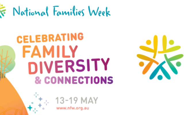 National Families Week Celebrating Family Diversity and Connections 13-19-MAY www.nfw.org.au