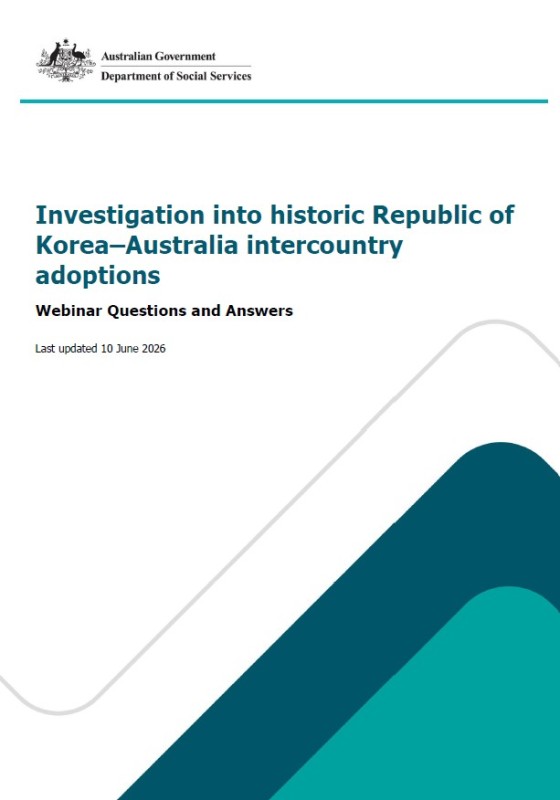 cover of Webinar Questions and Answers