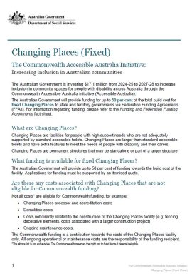 Changing Places (Fixed) cover